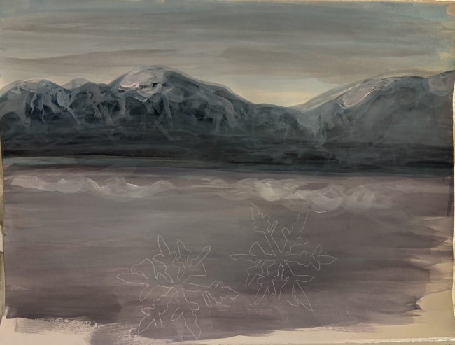 Mer de nuages sous les Alpes
